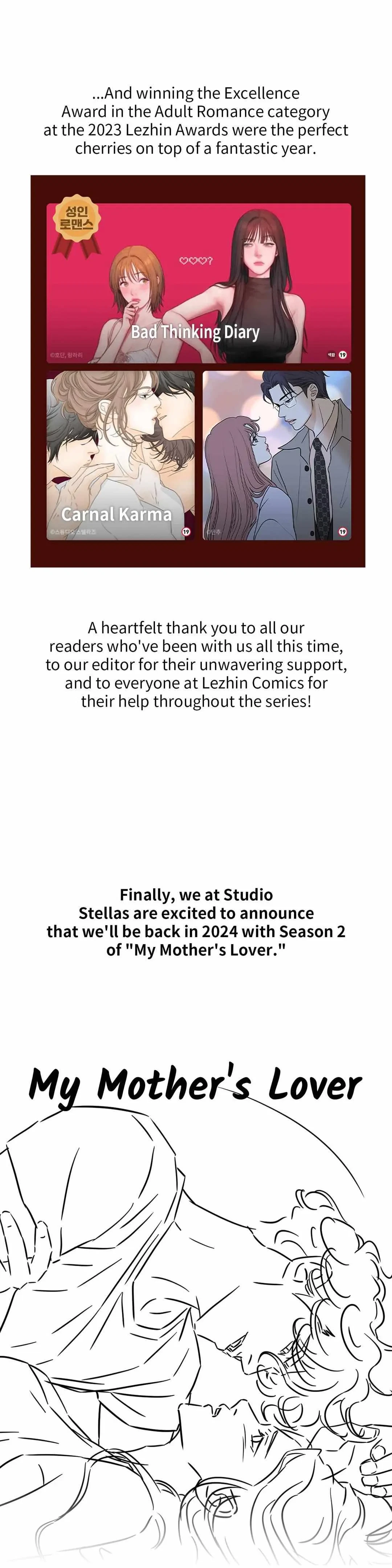 Chapter 146.01: Afterword. : Creator's Note, page 9