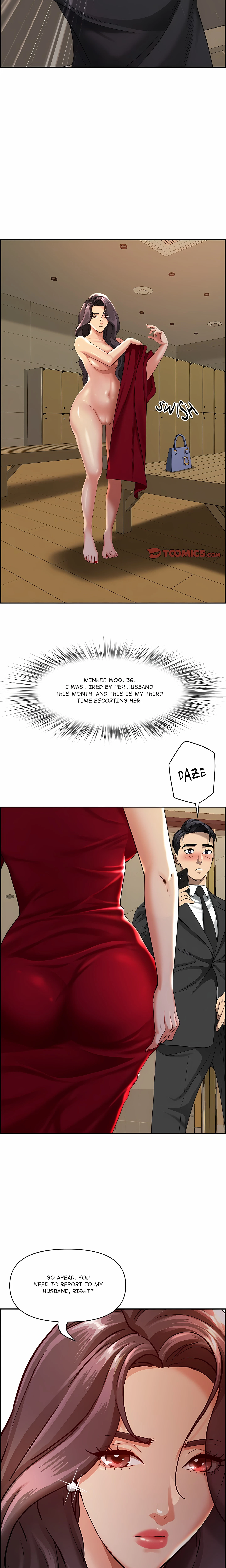 Her Bodyguard Chapter 2 (Uncensored), page 10