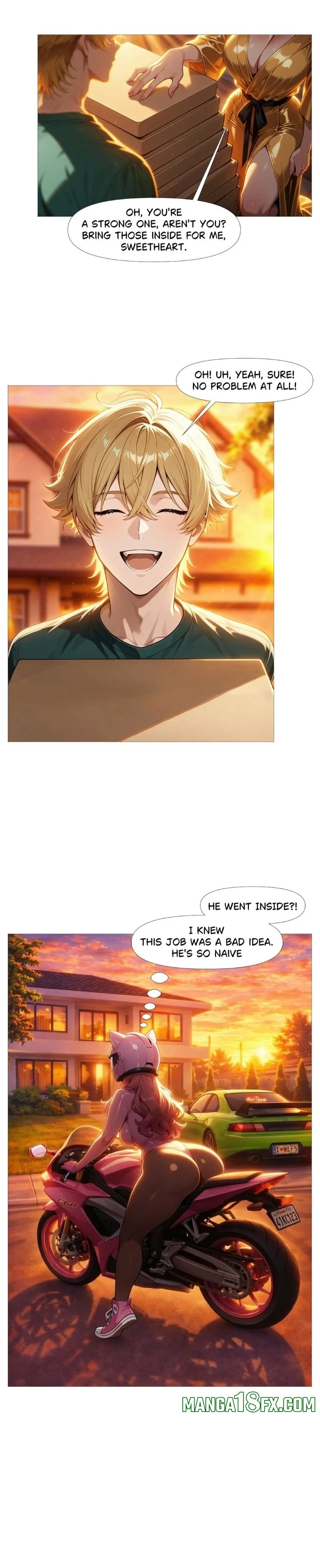 Pizza Boy Vs MILFs Chapter 5, page 2