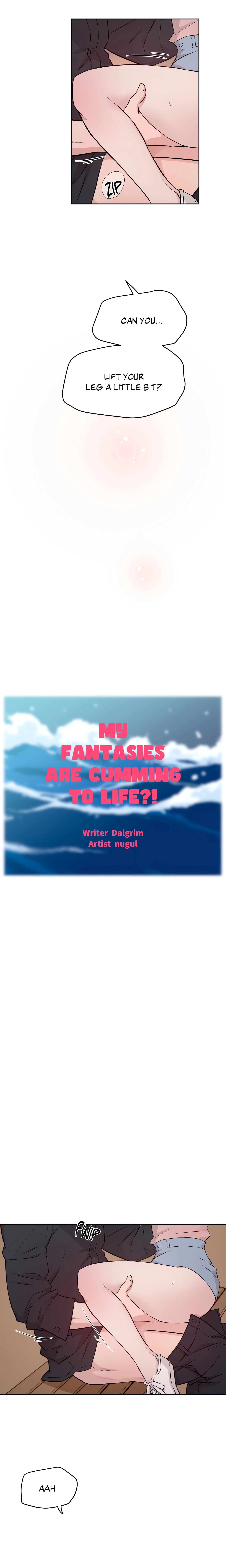 My Fantasies Are Cumming To Life?! Chapter 33 (Uncensored), page 2