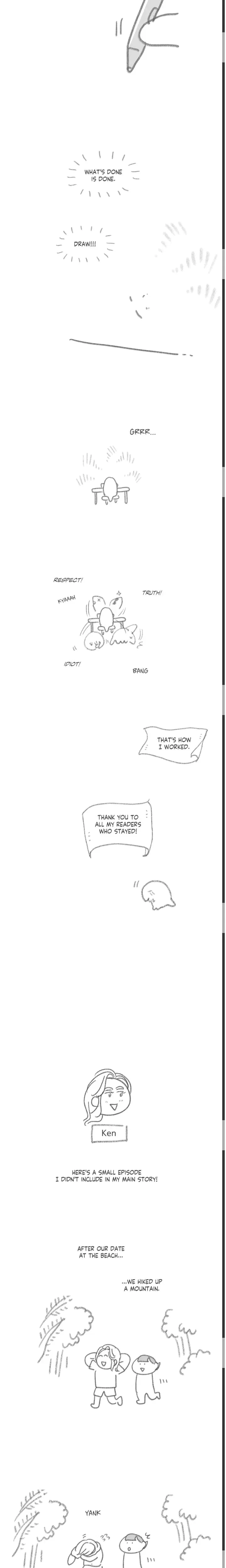 Nora Swipes Right Chapter 170x5 - Creator Note, page 4