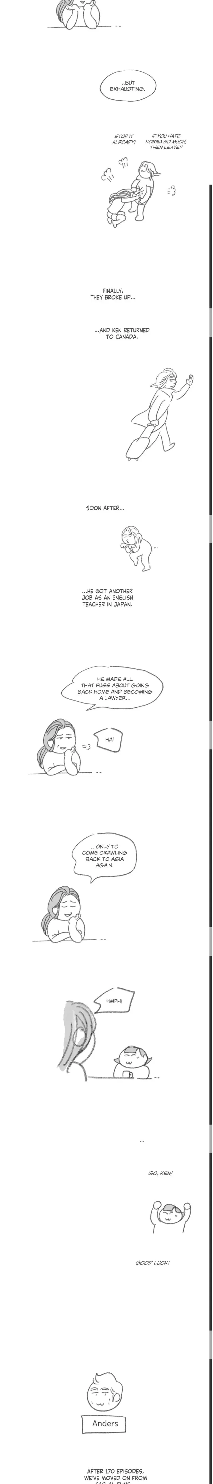 Nora Swipes Right Chapter 170x5 - Creator Note, page 6