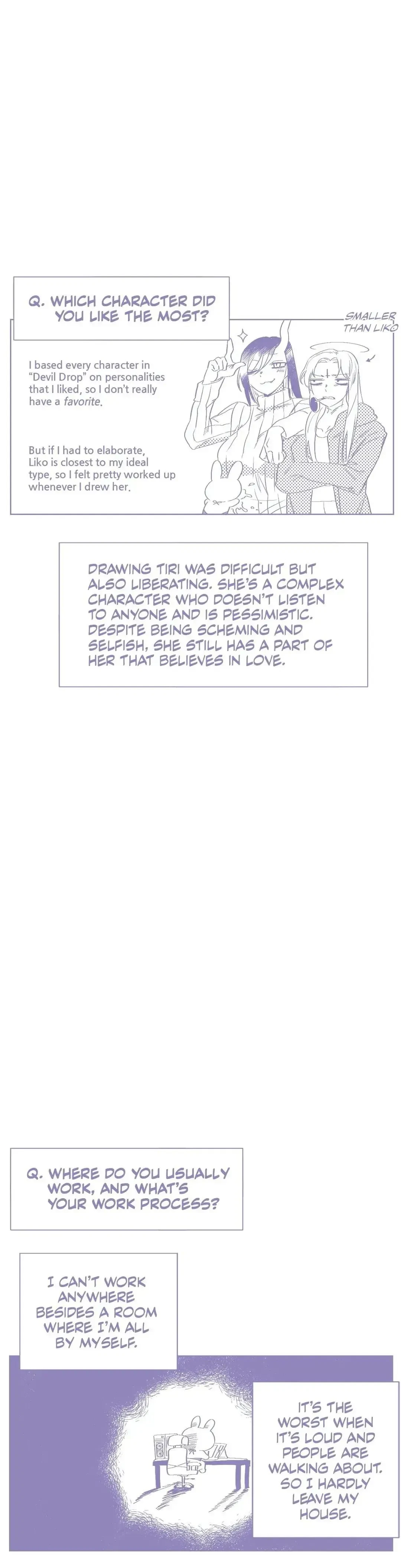 Epilogue - Season 3 Creator's Note, page 20