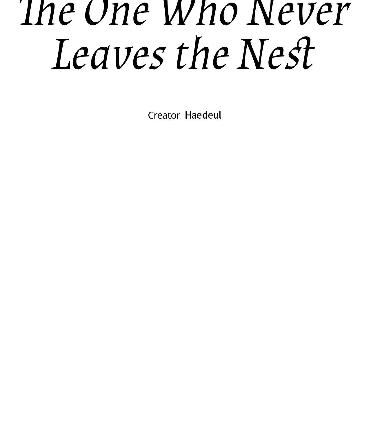 The One Who Never Leaves The Nest Chapter 18, page 3