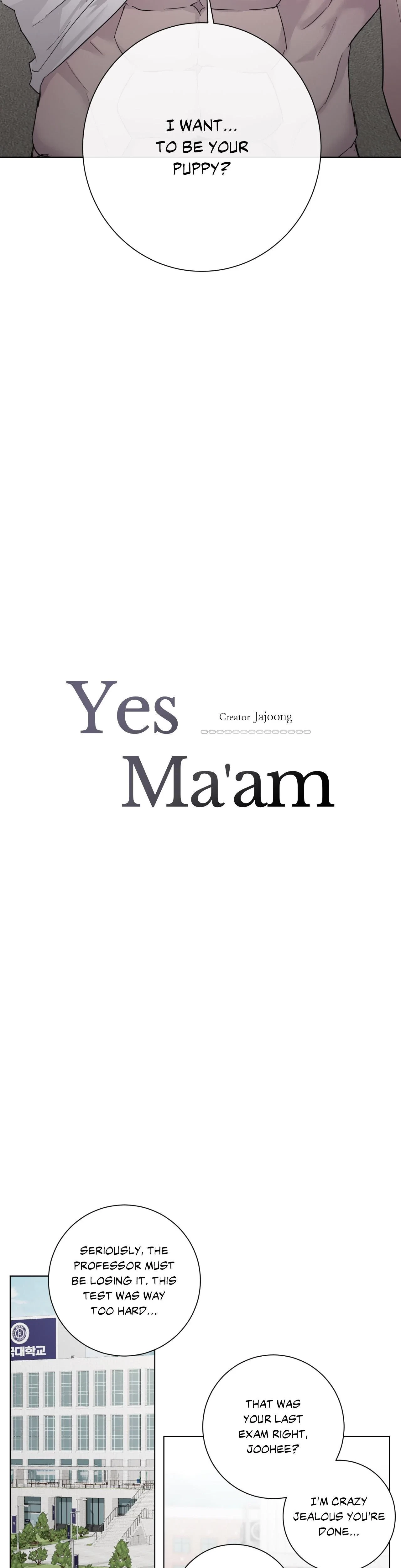 Yes Ma'am Chapter 6, page 18