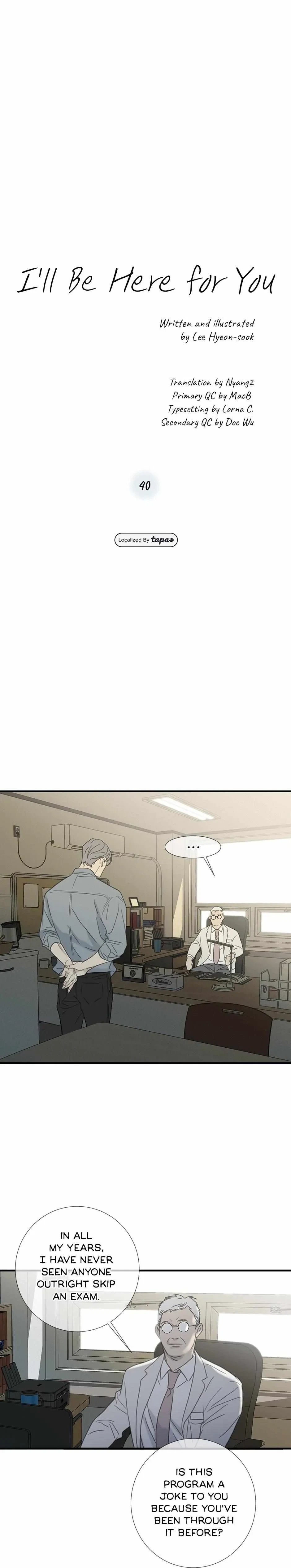 I'll Be Here For You Chapter 40, page 2