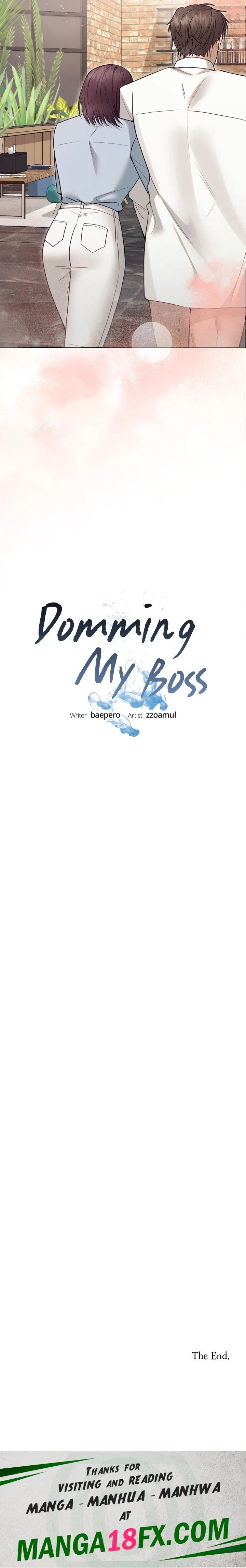 Domming My Boss Chapter 50.5, page 22