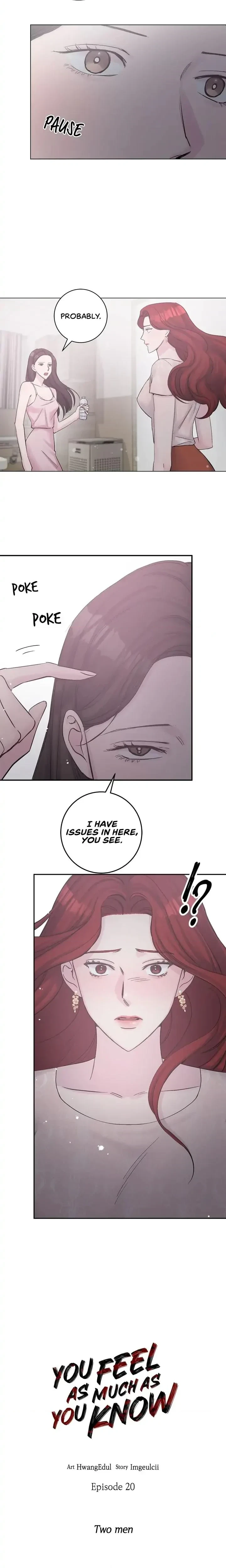 You Feel As Much As You Know Chapter 20, page 8