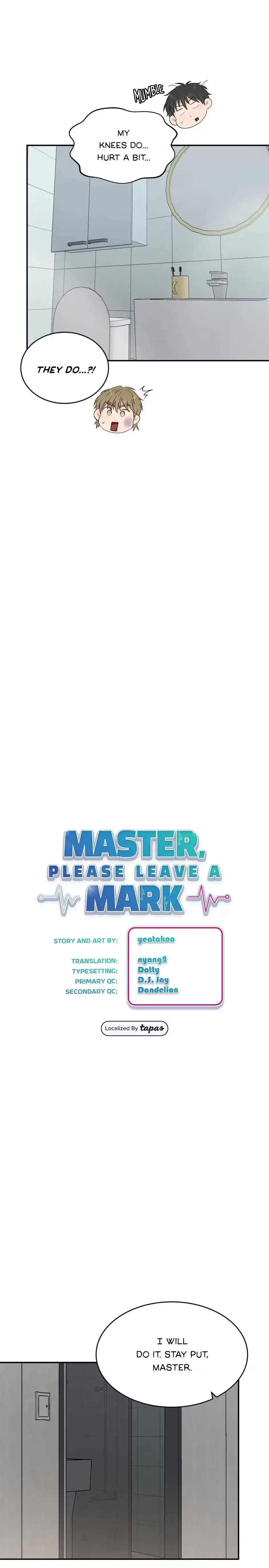 Master, Please Leave A Mark Chapter 34, page 5