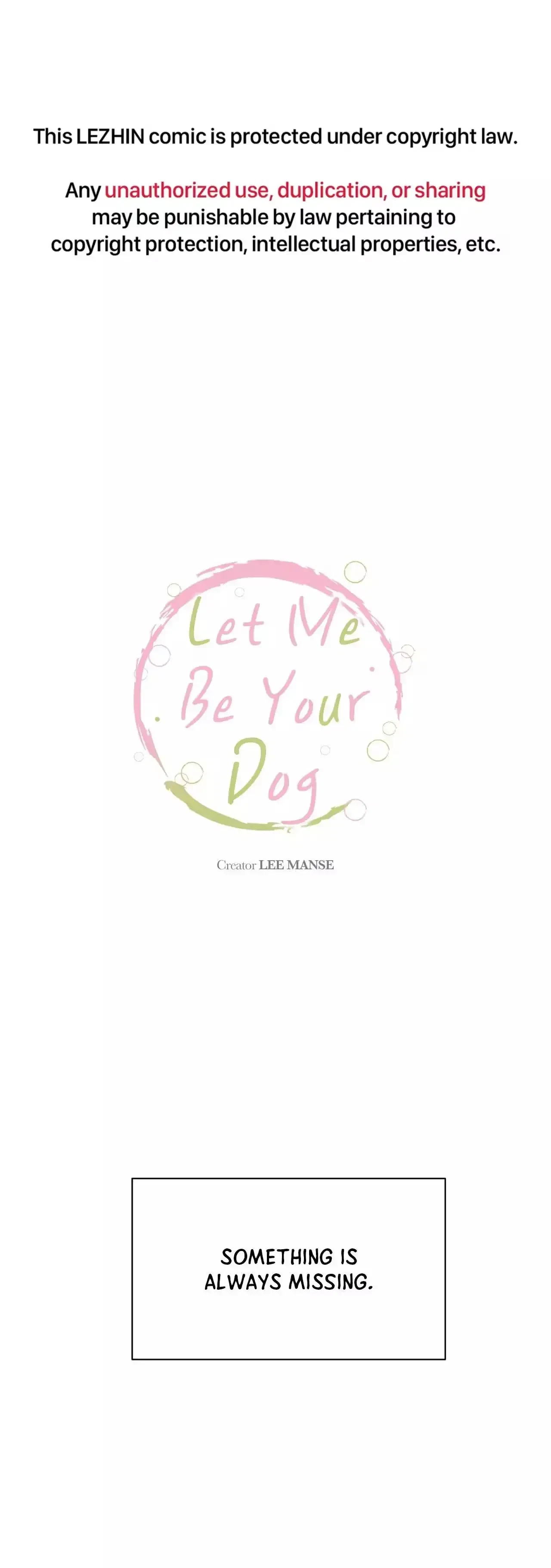 Let Me Be Your Dog Chapter 22, page 3
