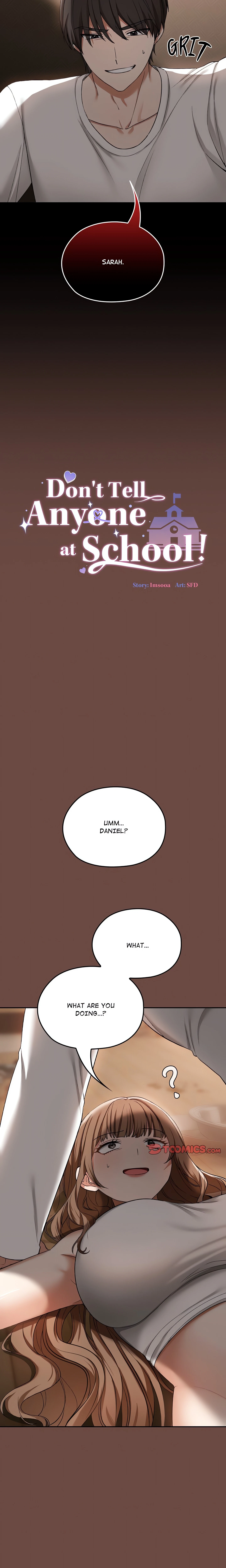 Don't Tell Anyone At School! Chapter 2 (Uncensored), page 5