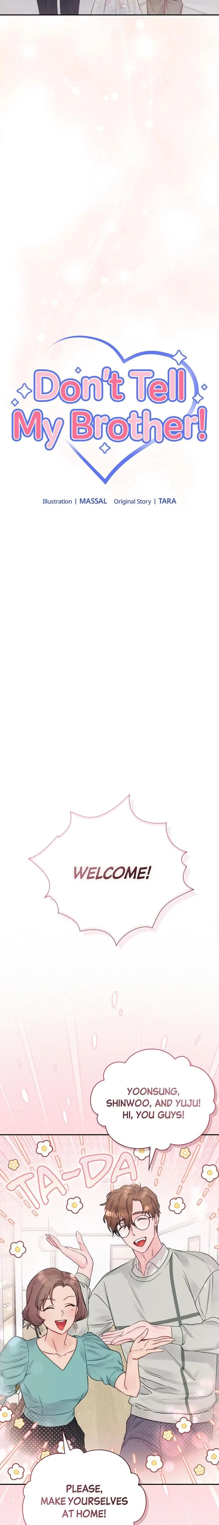 Don't Tell My Brother! Chapter 9, page 3