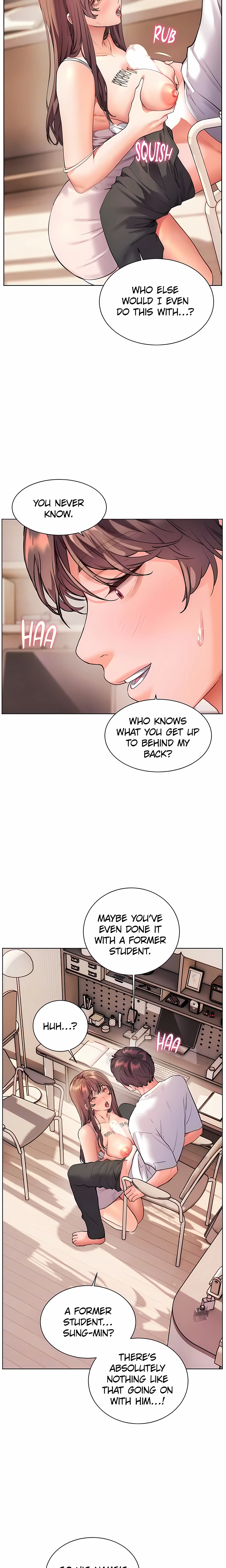 Chapter 93 - Silent sex so the bodyguard won't notice, page 7