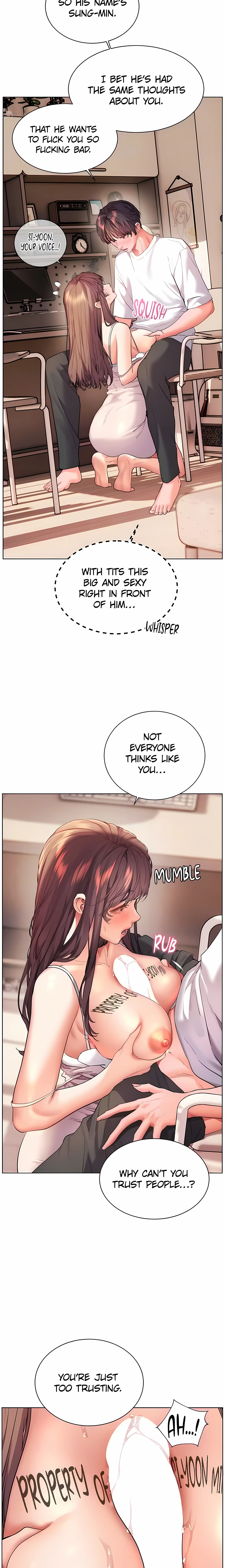 Chapter 93 - Silent sex so the bodyguard won't notice, page 8