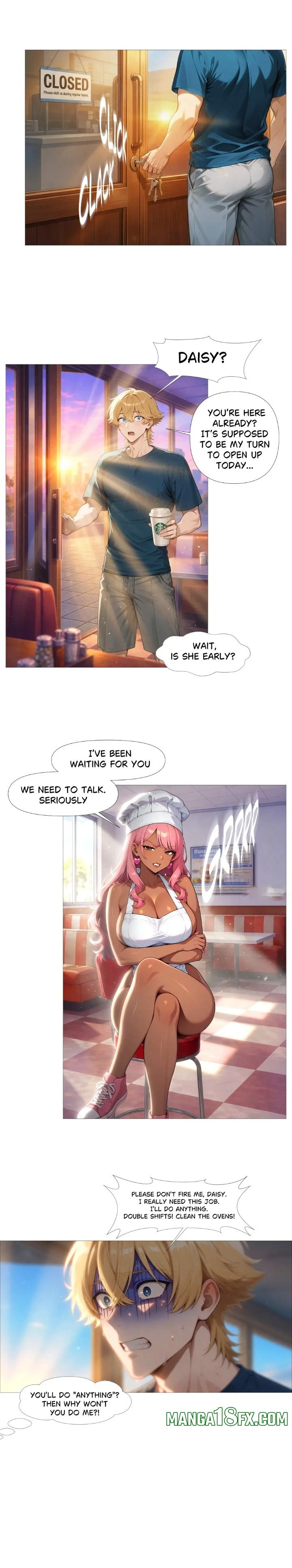 Pizza Boy Vs MILFs Chapter 7, page 3