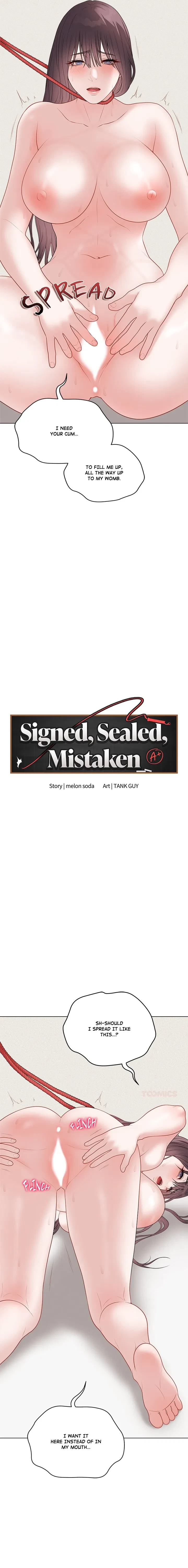 Signed, Sealed, Mistaken Chapter 35, page 6