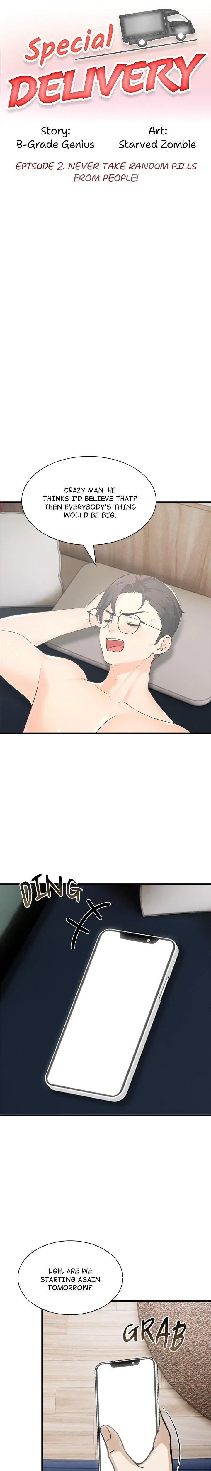 Special Delivery (Starved Zombie) Chapter 2, page 2