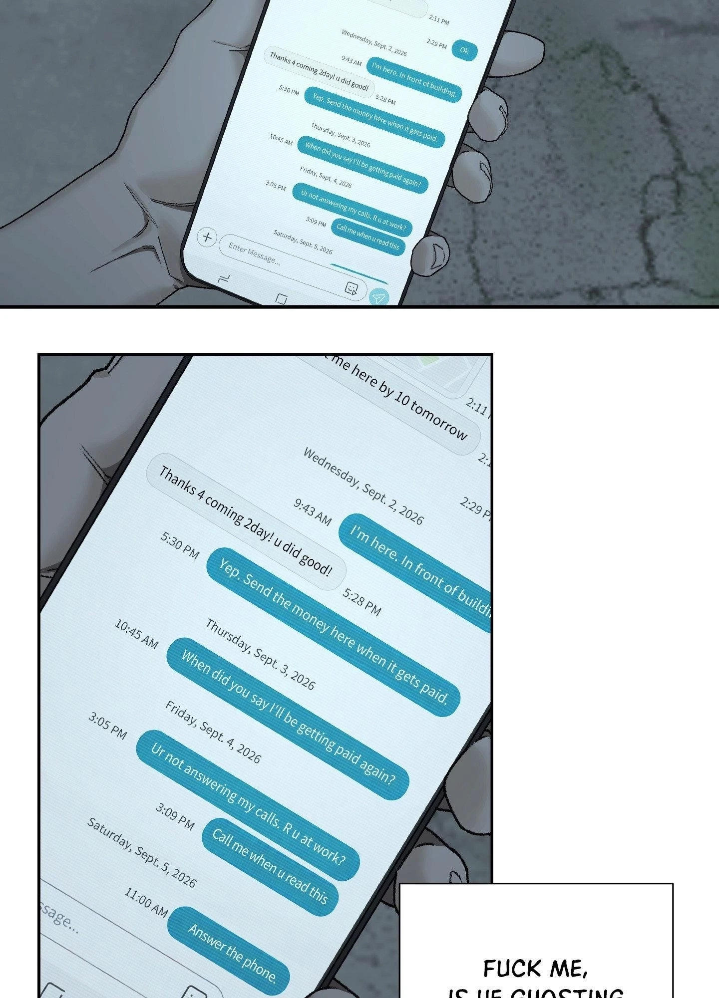 MONSTER IN THE CLOSET Chapter 4, page 48
