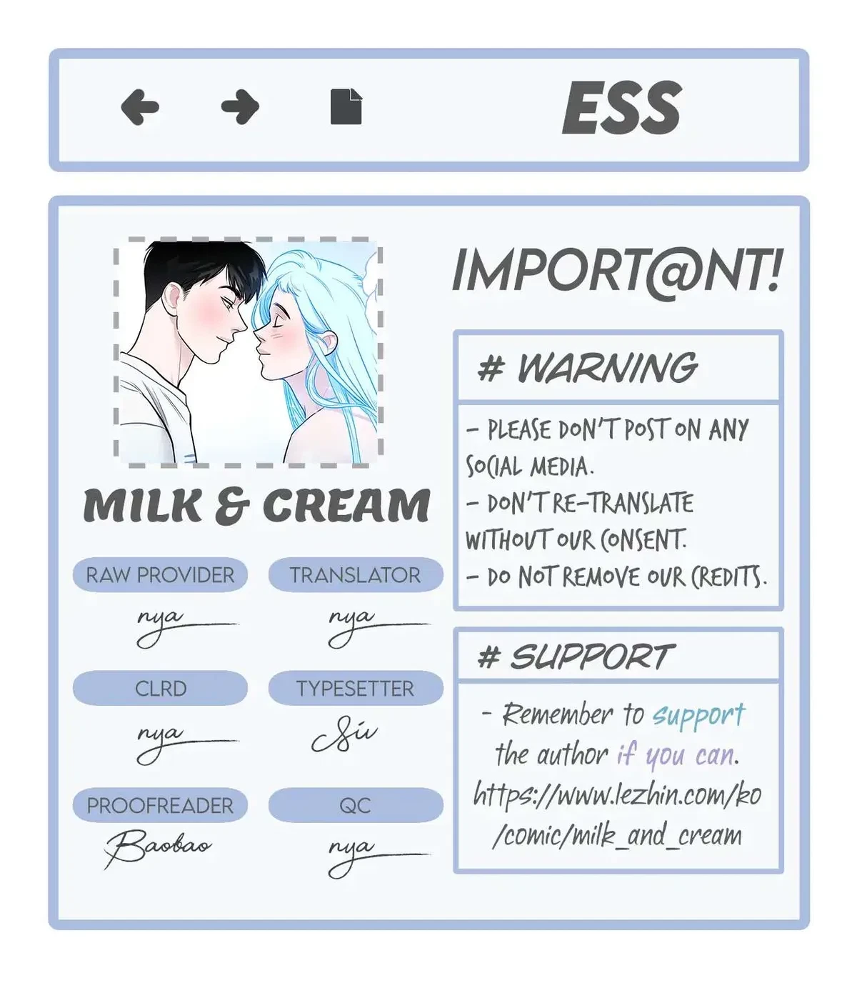 Milk & Cream Chapter 1, page 2