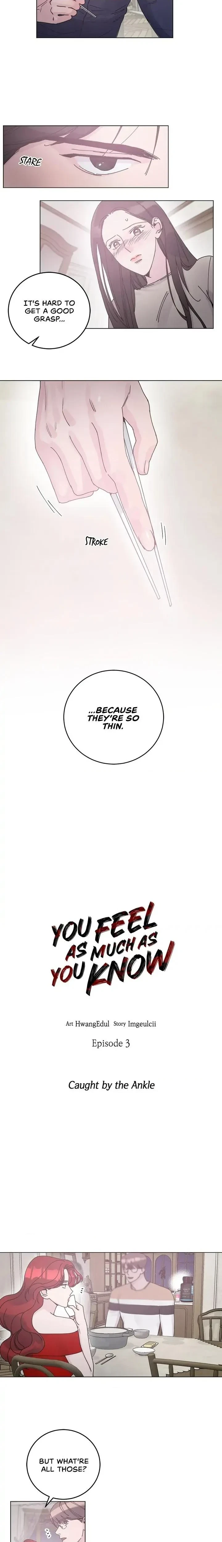 You Feel As Much As You Know Chapter 3, page 2