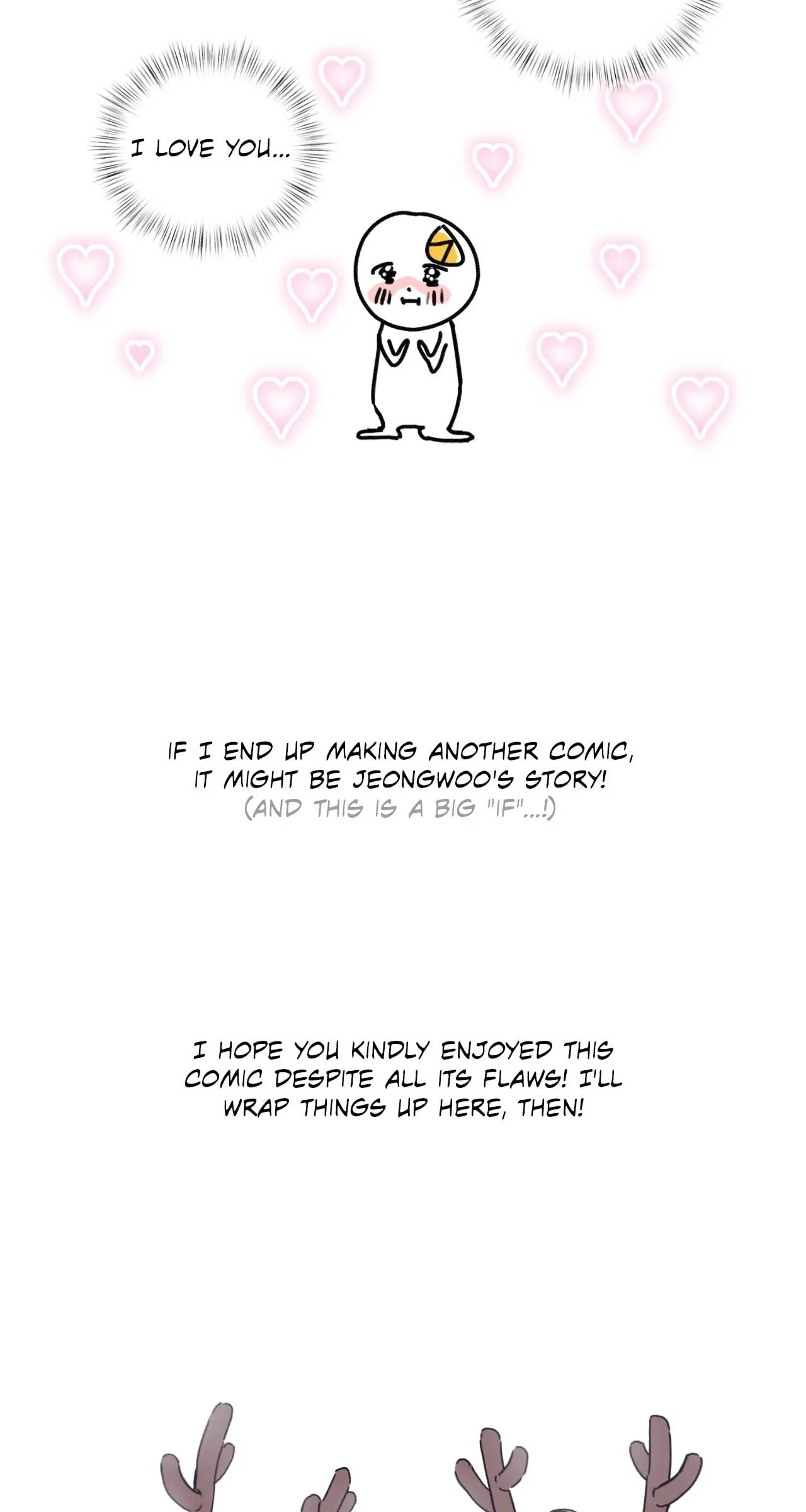 Slip Up Extra. : Creator's Note, page 28