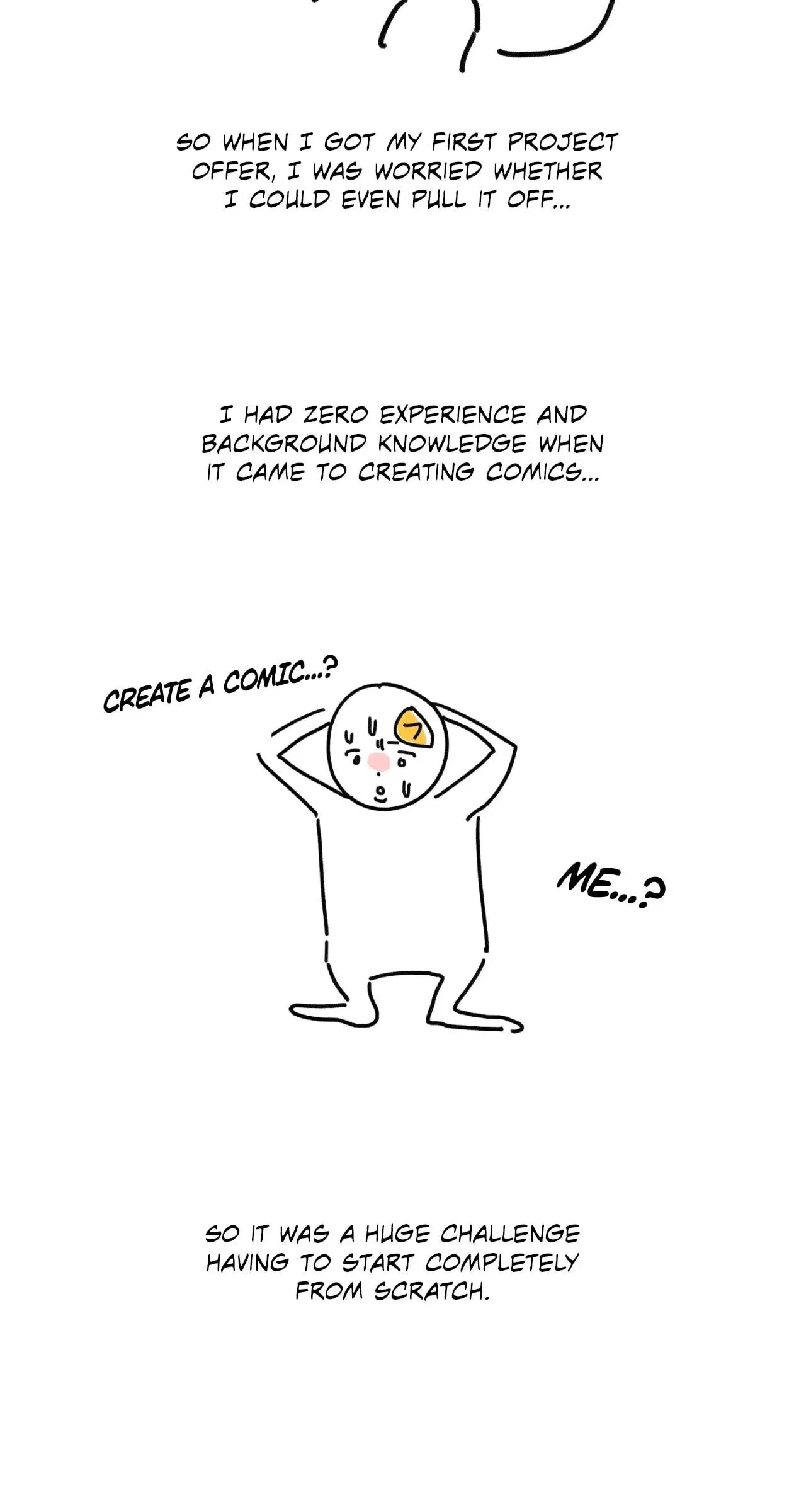 Slip Up Extra. : Creator's Note, page 4