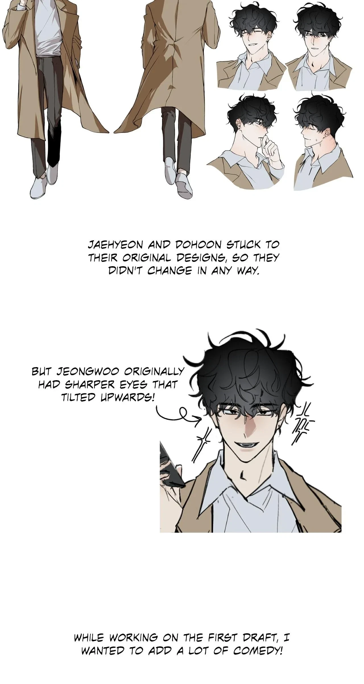 Slip Up Extra. : Creator's Note, page 7