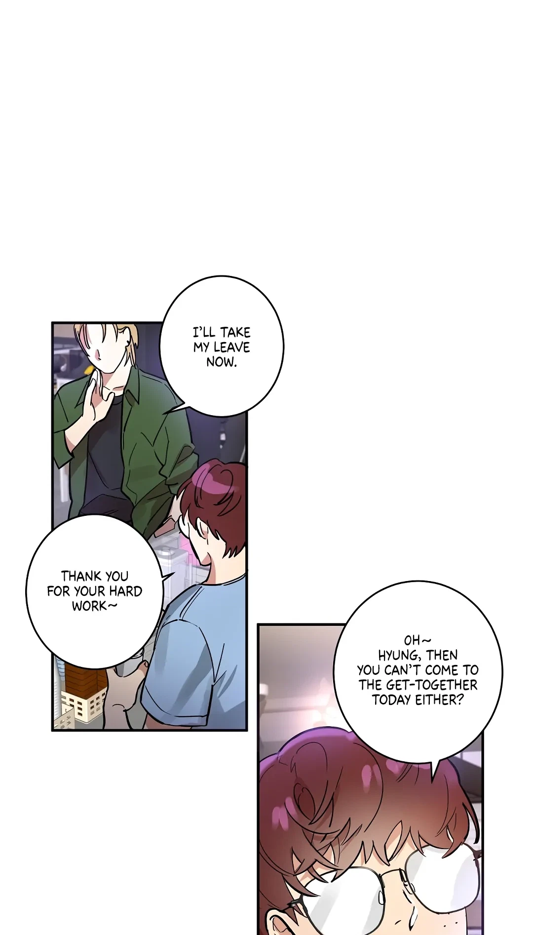 Let's Go, Hurry! Chapter 1.1, page 5