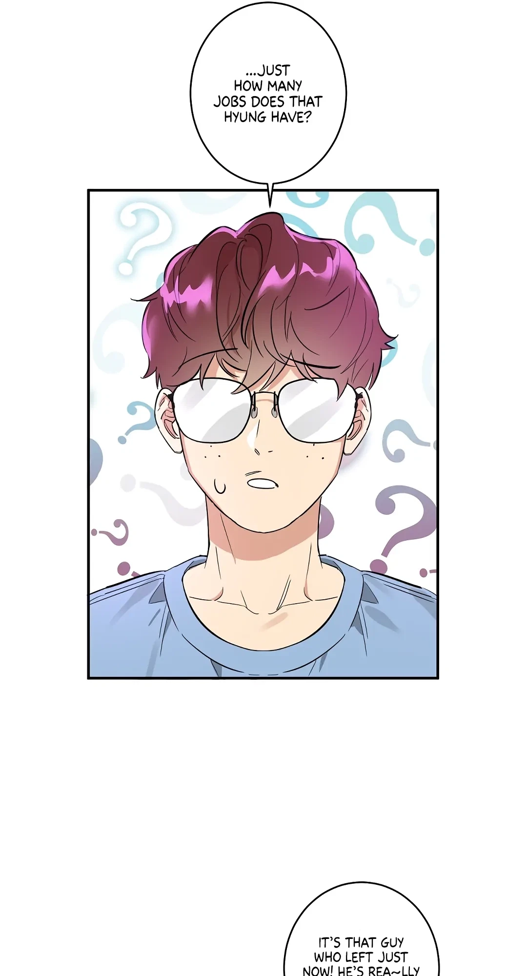 Let's Go, Hurry! Chapter 1.1, page 8