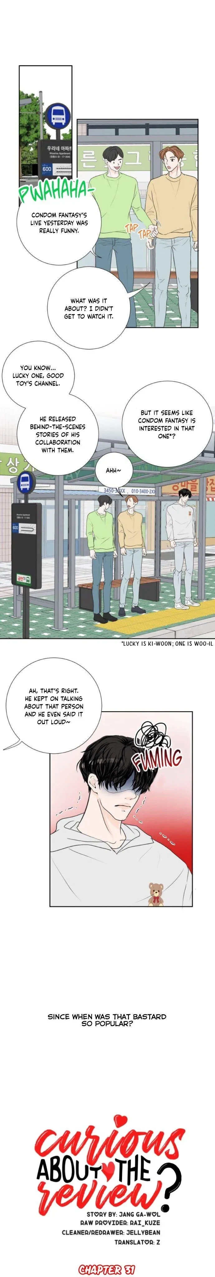 Are You Curious About The Reviews? Chapter 31, page 3