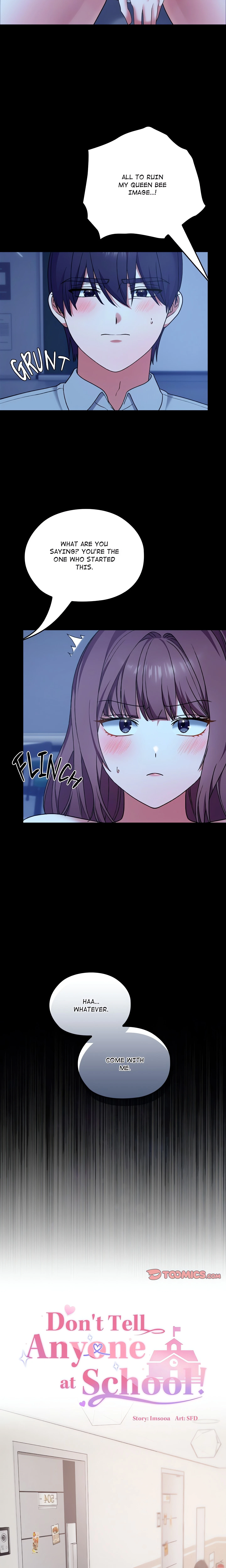 Don't Tell Anyone At School! Chapter 10 (Uncensored), page 8