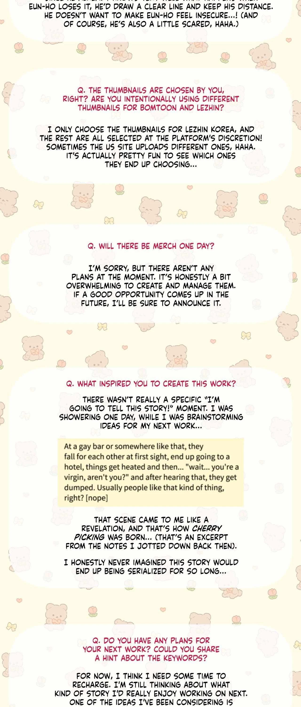 Cherry Picking Chapter 82.5, page 7