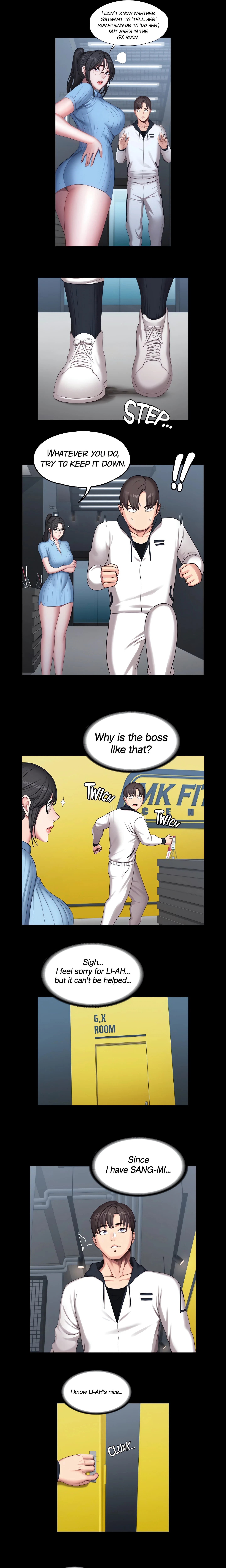 Fitness Chapter 87 (Uncensored), page 8
