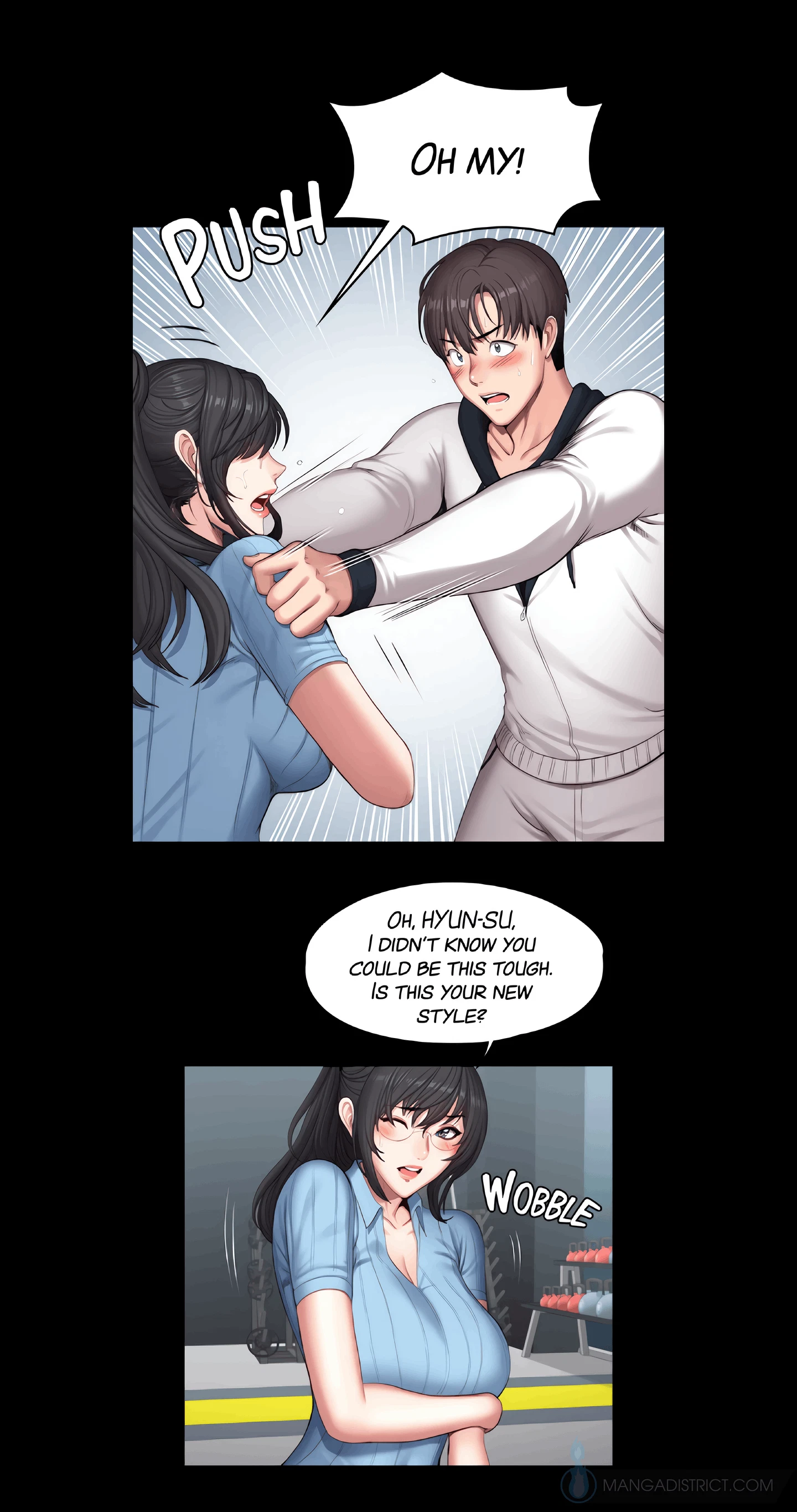 Fitness Chapter 90 (Uncensored), page 31
