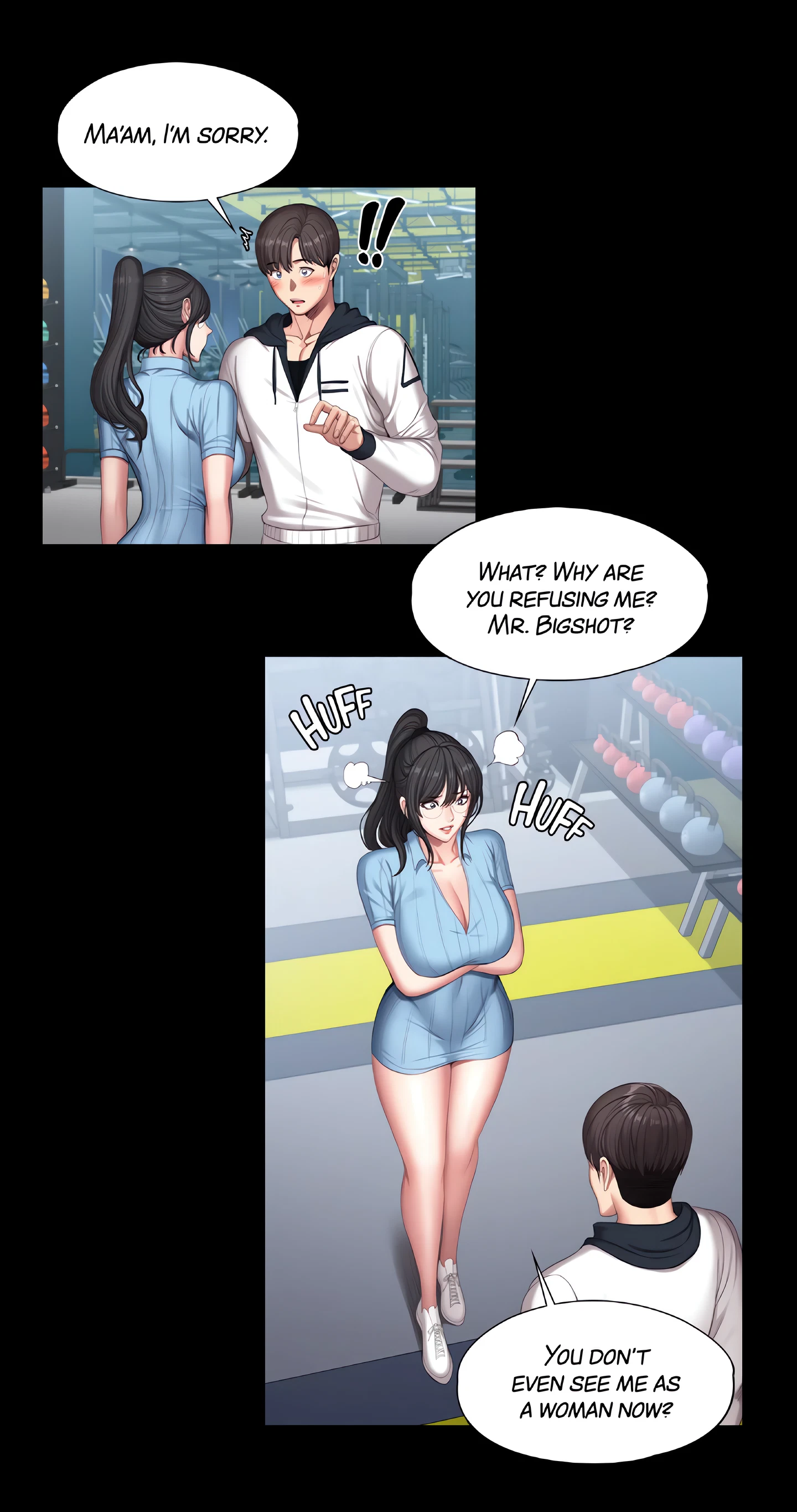 Fitness Chapter 90 (Uncensored), page 32