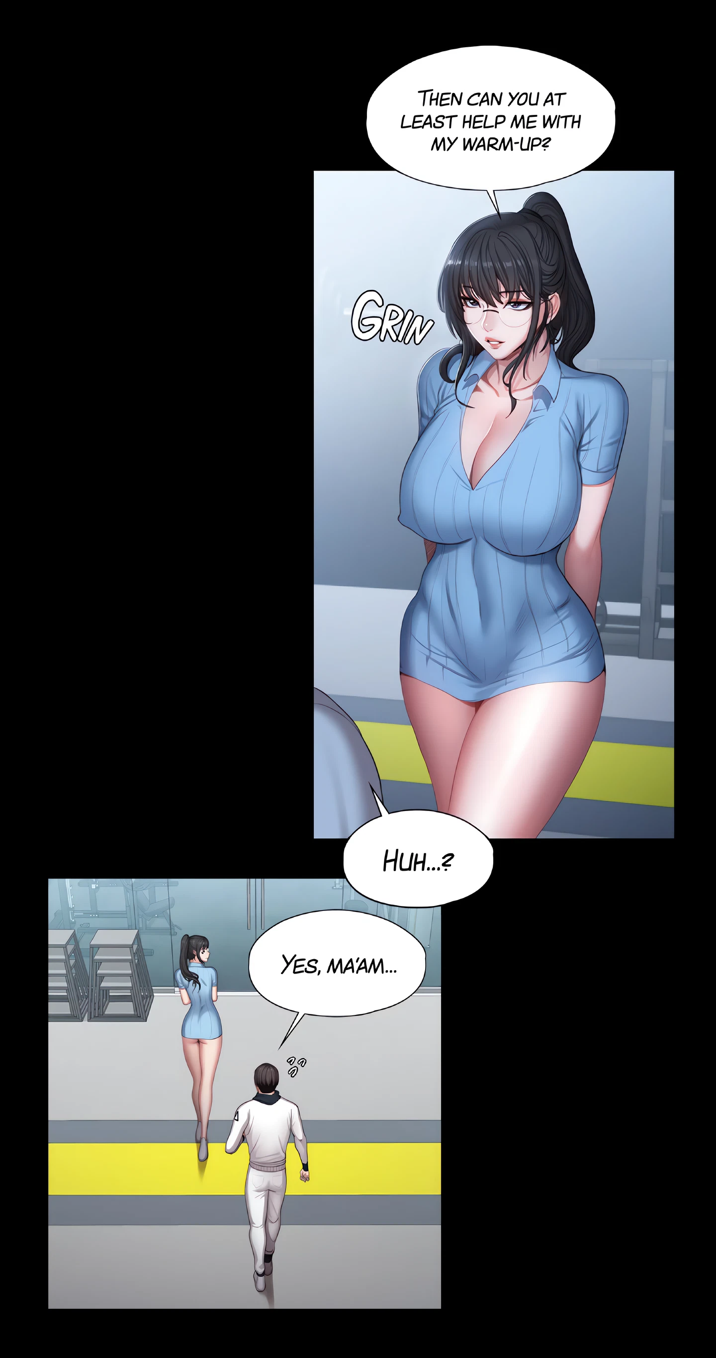 Fitness Chapter 90 (Uncensored), page 35