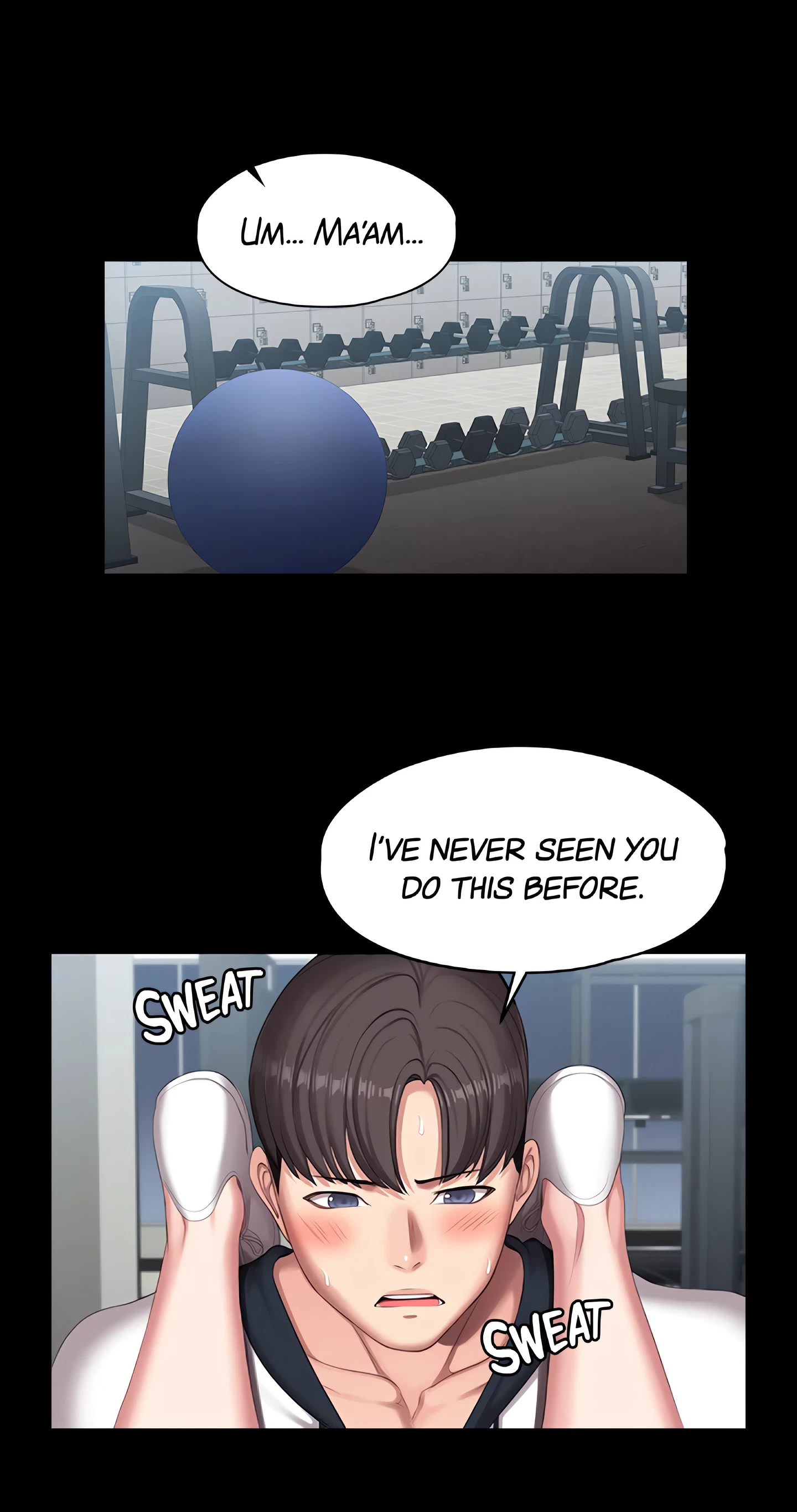 Fitness Chapter 90 (Uncensored), page 36