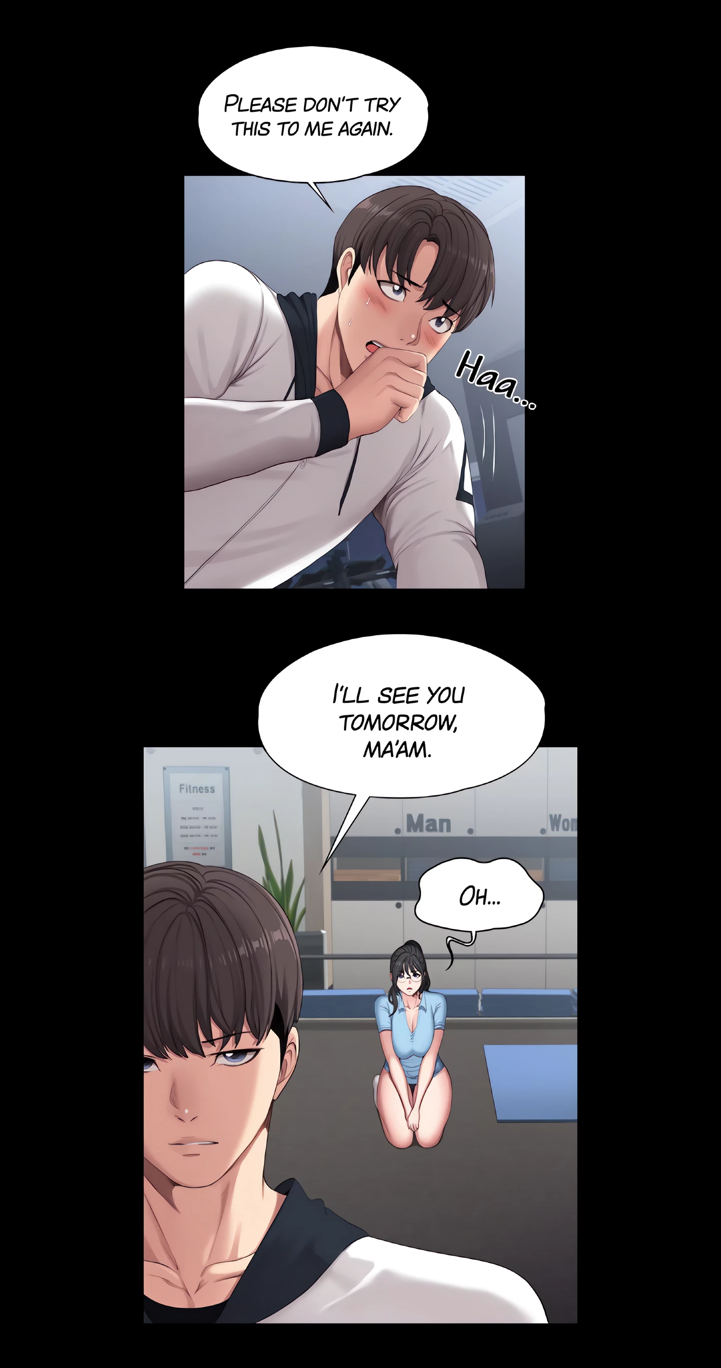 Fitness Chapter 90 (Uncensored), page 43
