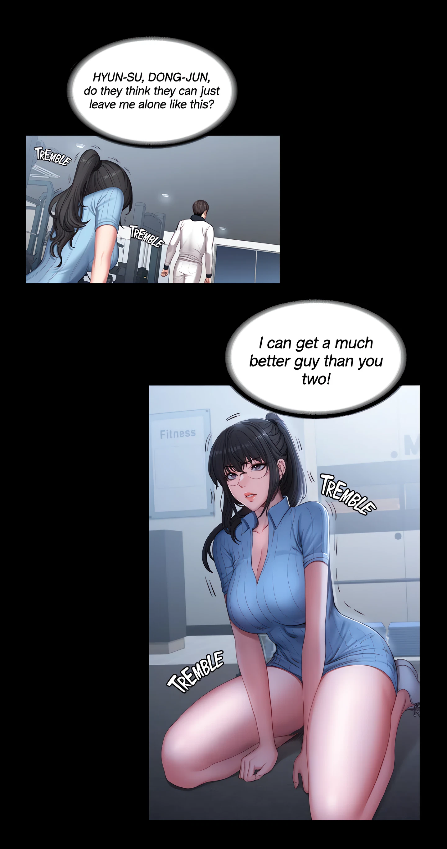 Fitness Chapter 90 (Uncensored), page 44