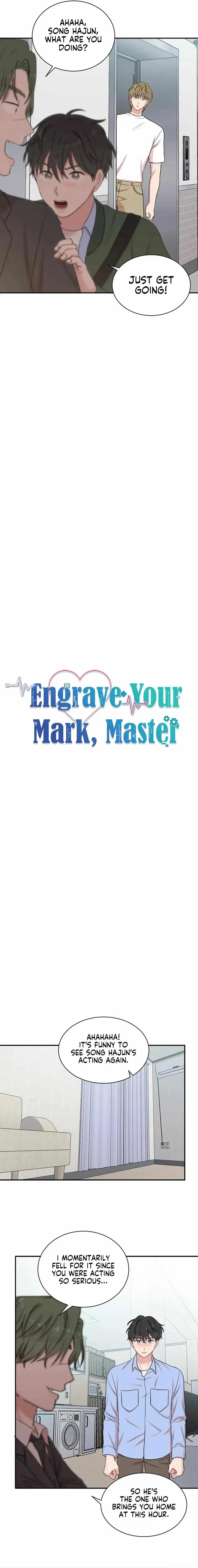 Master, Please Leave A Mark Chapter 9, page 13