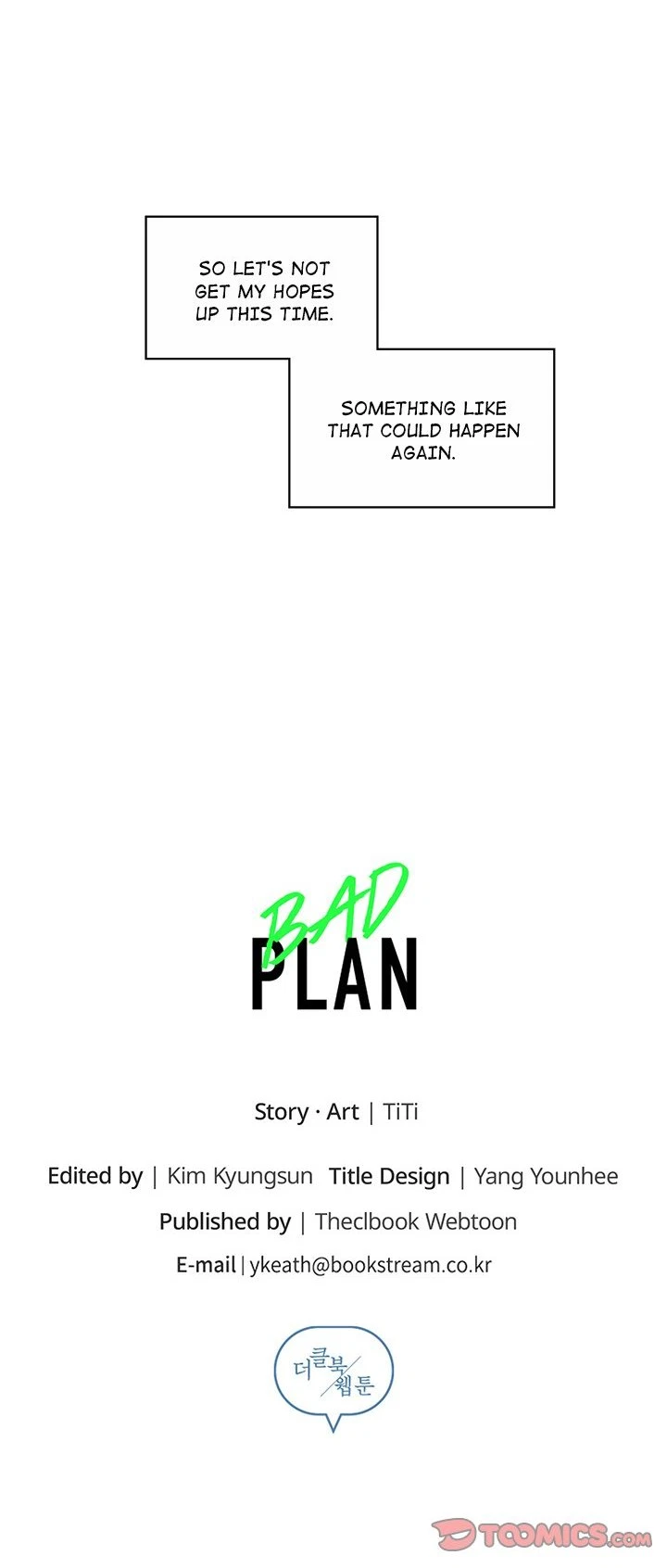 Bad Plan Chapter 8, page 12