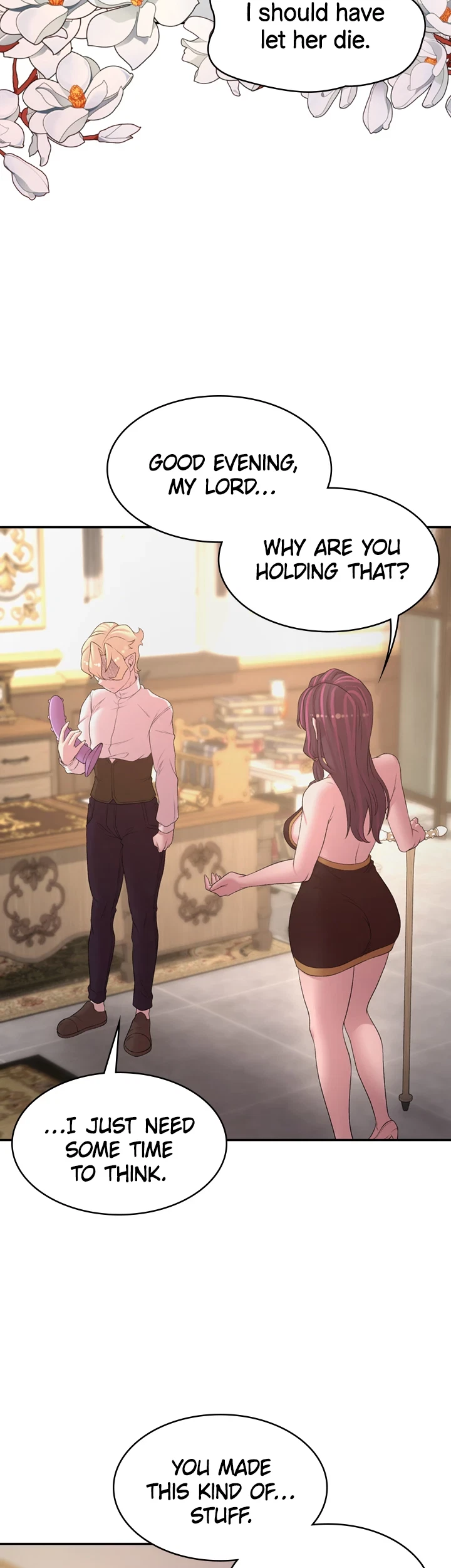 The Main Character Is The Villain Chapter 50.1, page 10