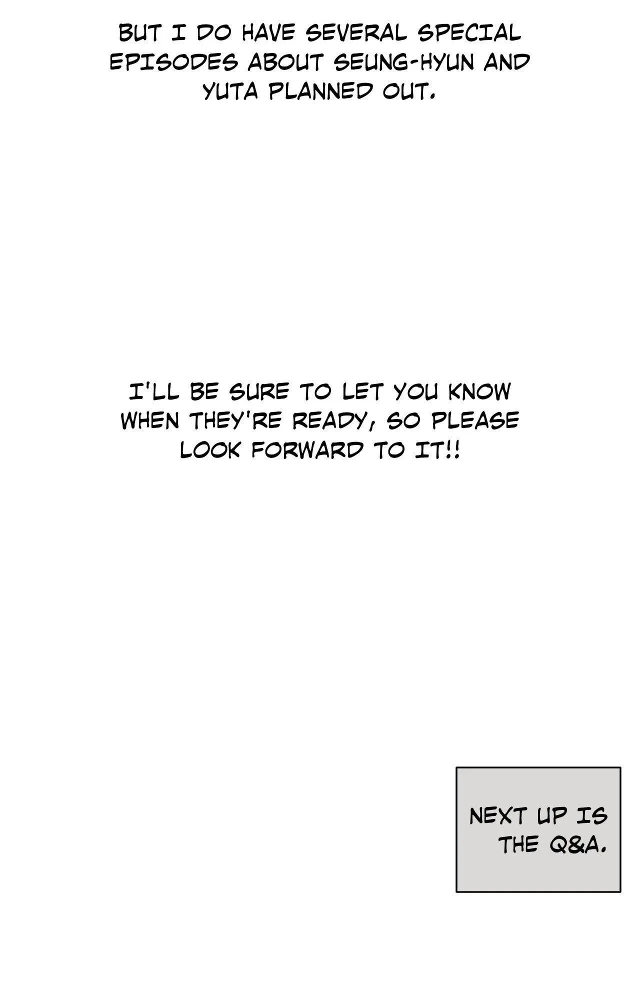 Extra. : Creator's Note, page 12