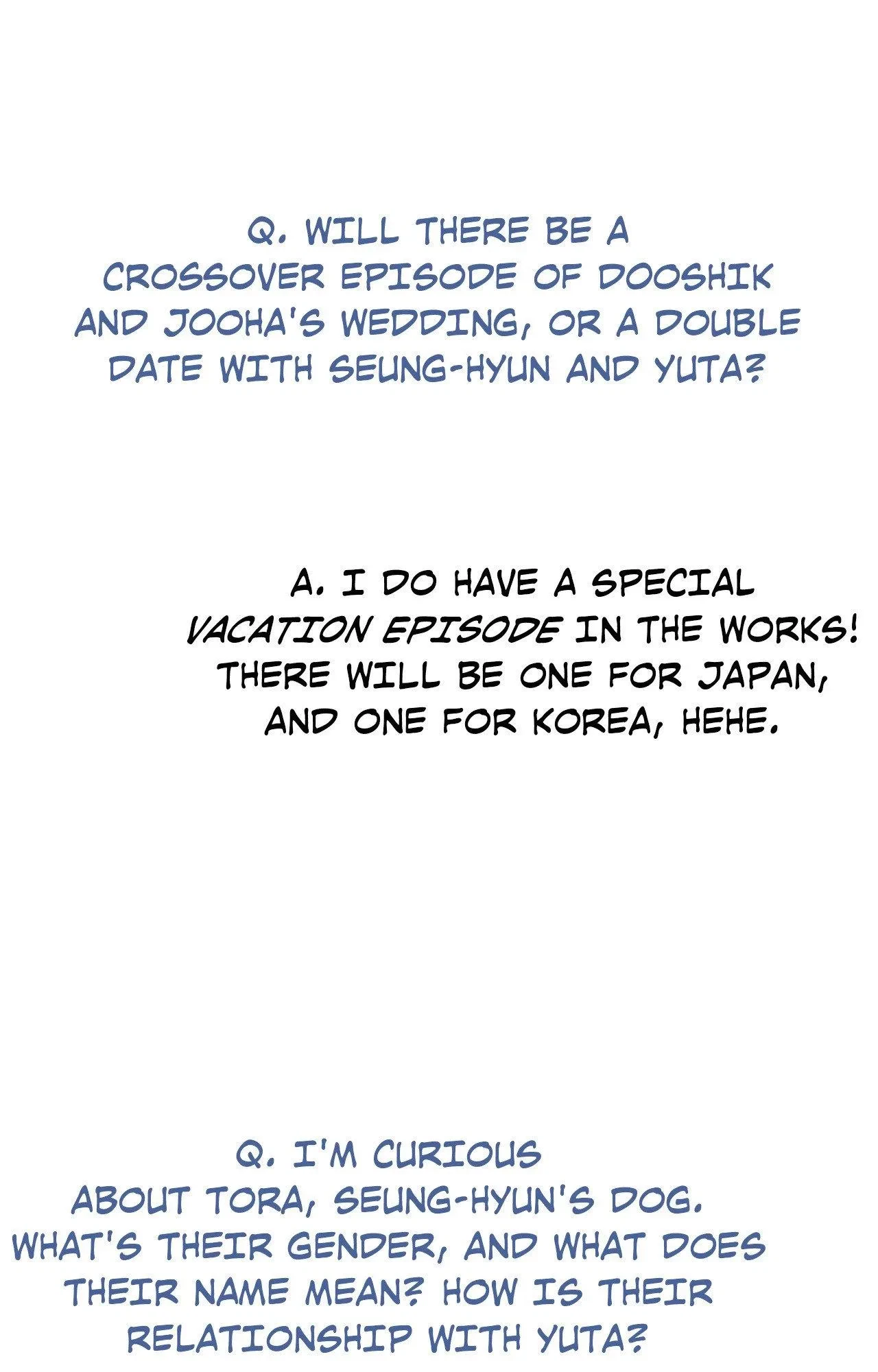 Extra. : Creator's Note, page 15