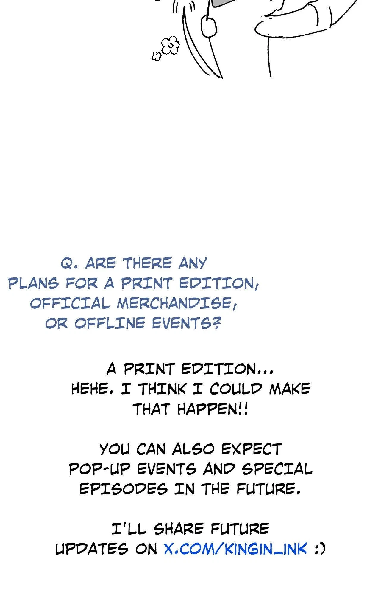 Extra. : Creator's Note, page 17