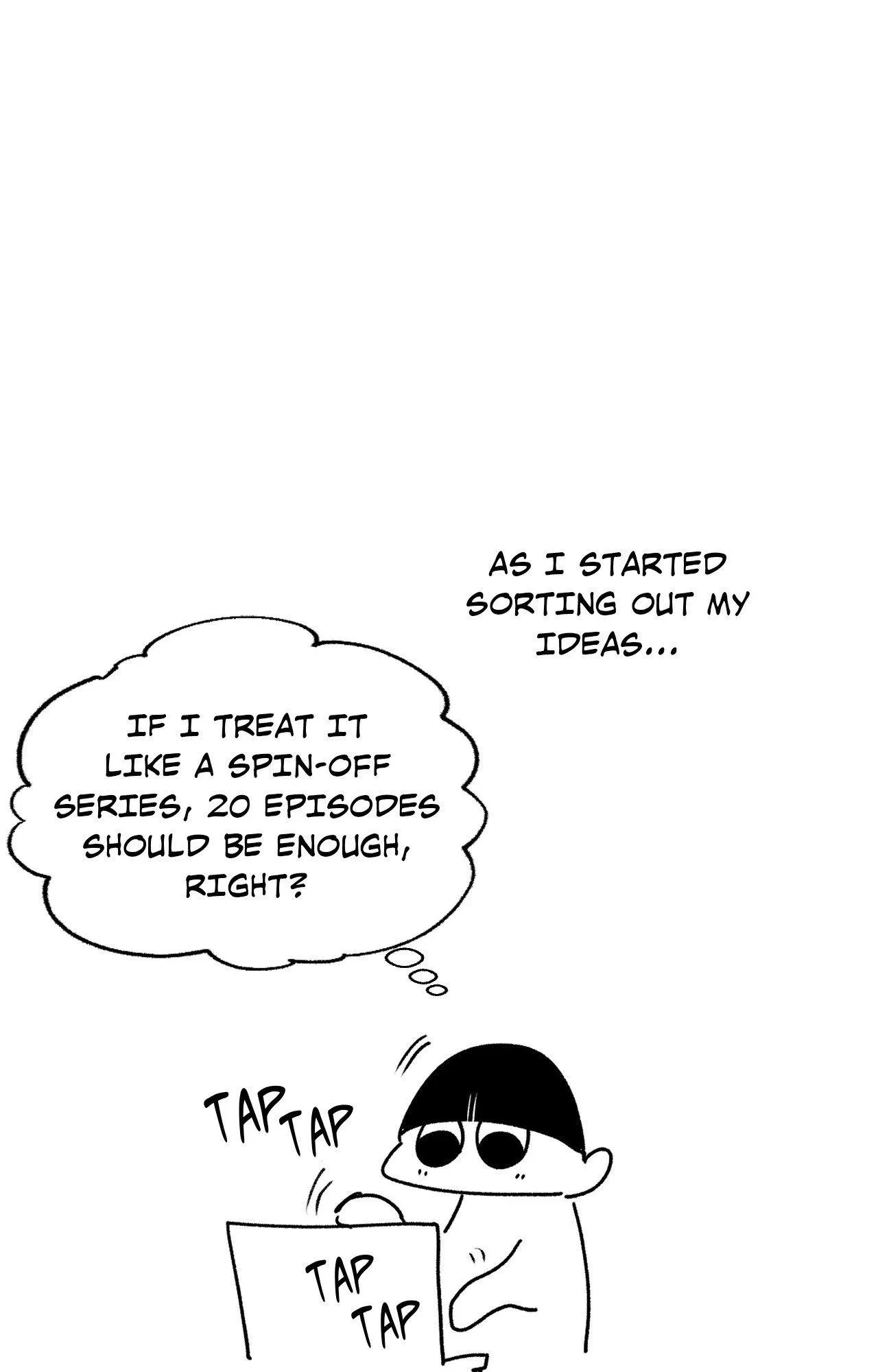 Extra. : Creator's Note, page 8