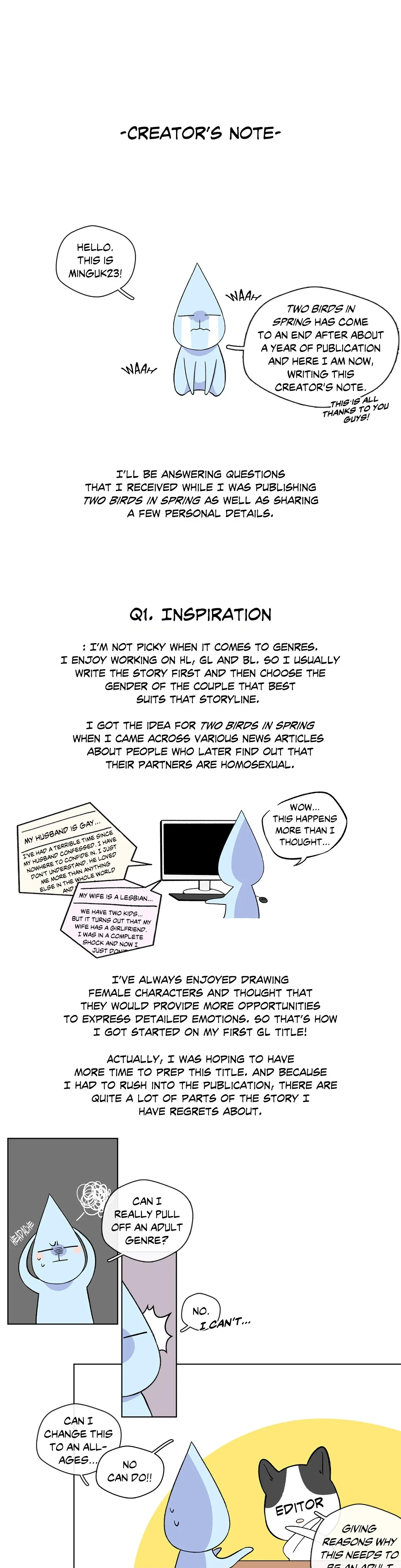 Chapter 62x1 - Creator's Note, page 1