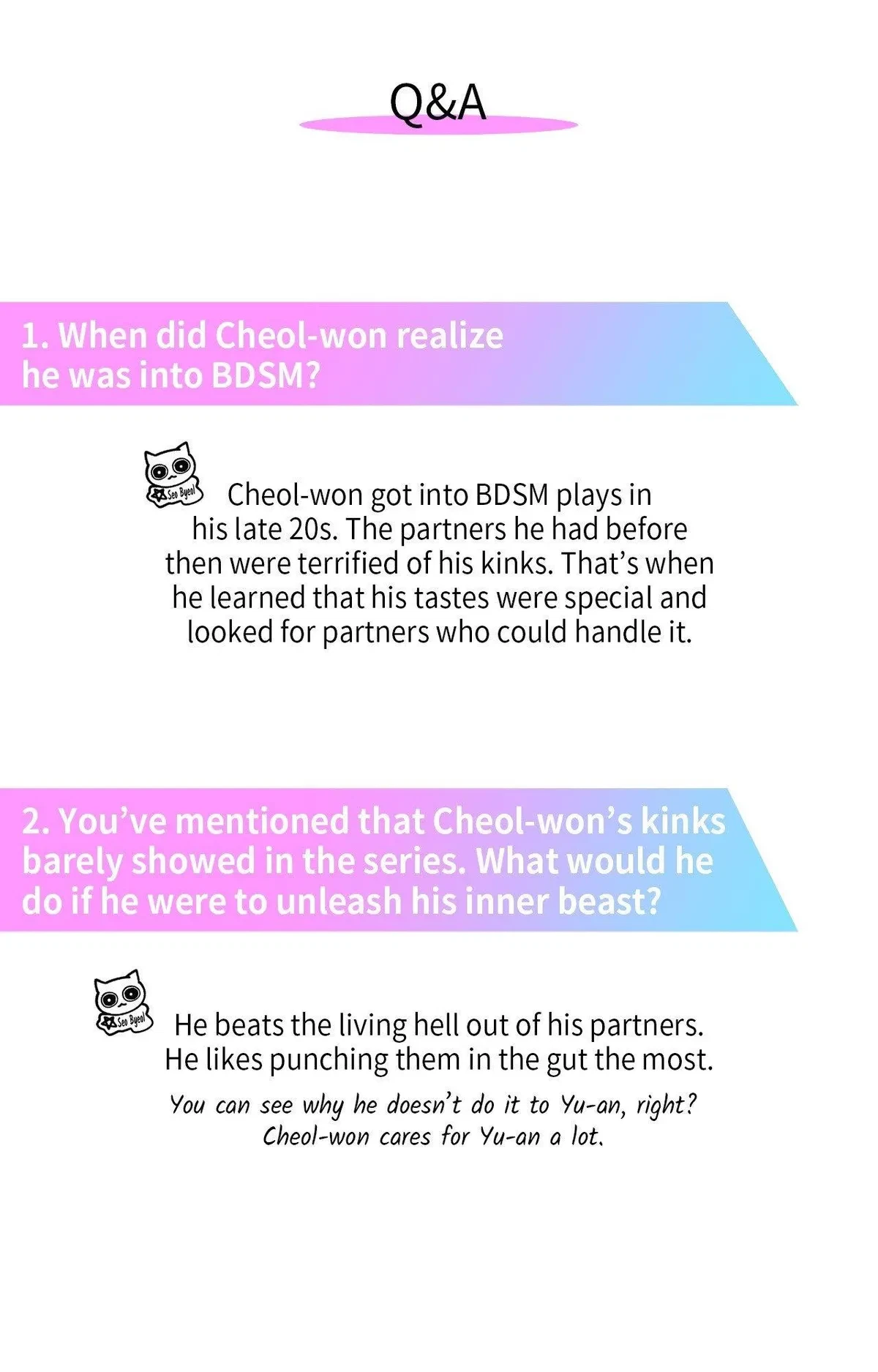 Extra. : Creator's Note, page 27