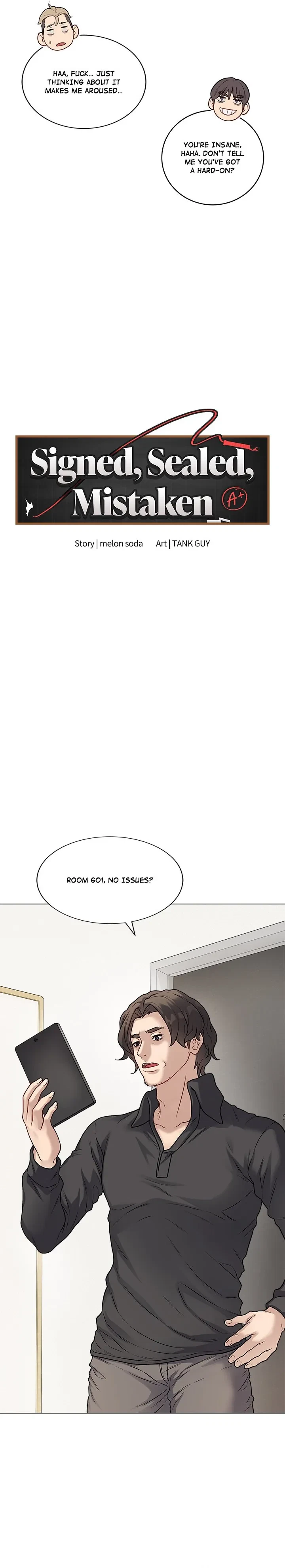 Signed, Sealed, Mistaken Chapter 8, page 6