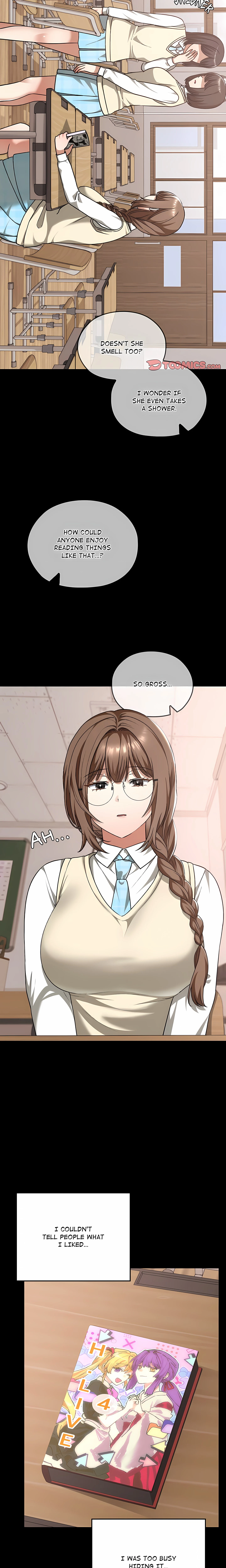 Don't Tell Anyone At School! Chapter 40 (Uncensored), page 9